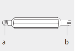 illustration représentant un outil de changement de filtre à cire